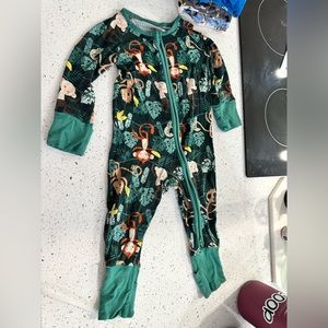 Little Sleepies 3-6 Monkeying Around Zippie